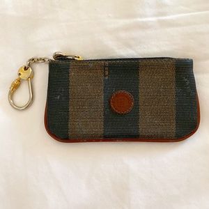 Fendi key chain/card holder